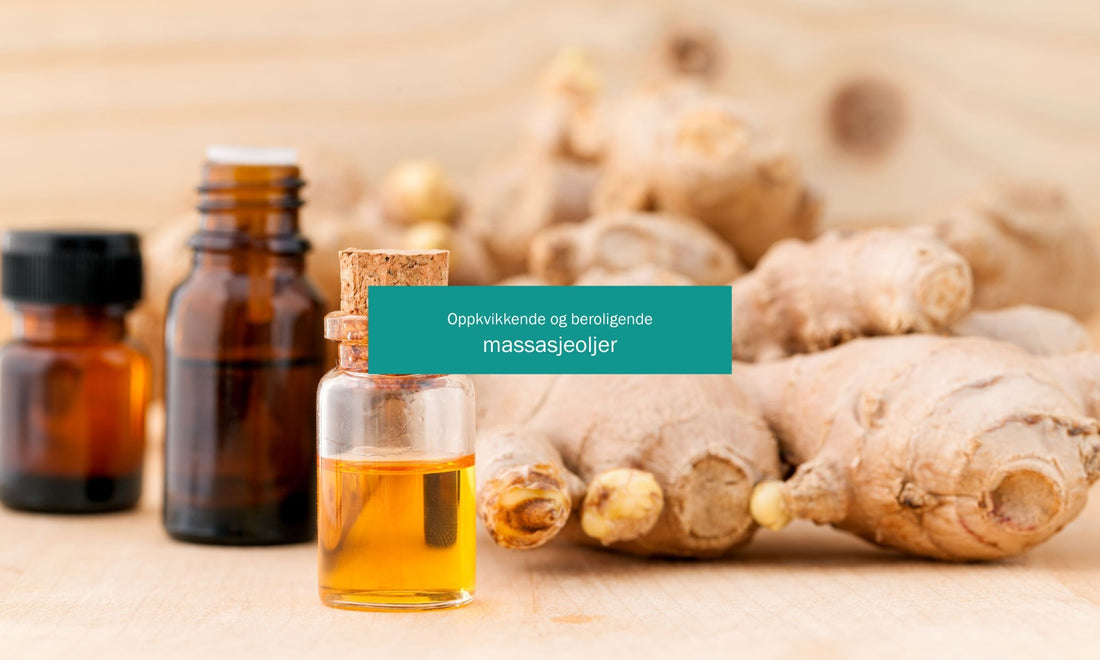 Tips til massasjeoljer: Avslappende og oppkvikkende oljer - Aromateket