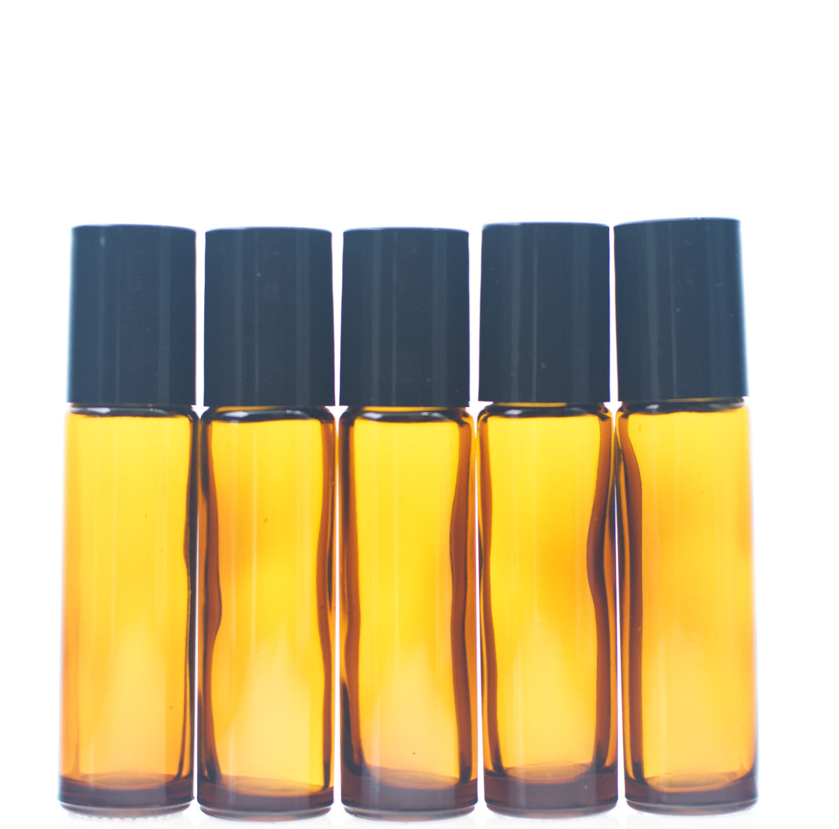 Roll-on-flasker (glass, brune)