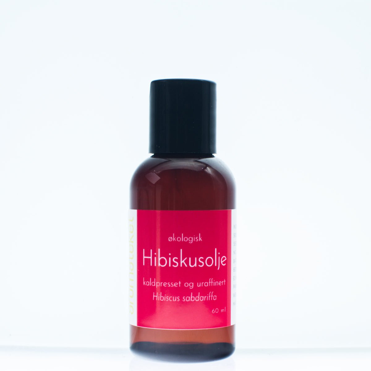 Hibiskusolje (kaldpresset, uraffinert og økologisk) - Aromateket