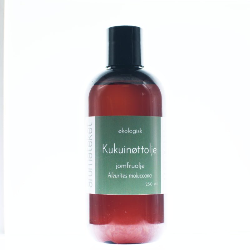 Kukuinøttolje (økologisk jomfruolje) - Aromateket