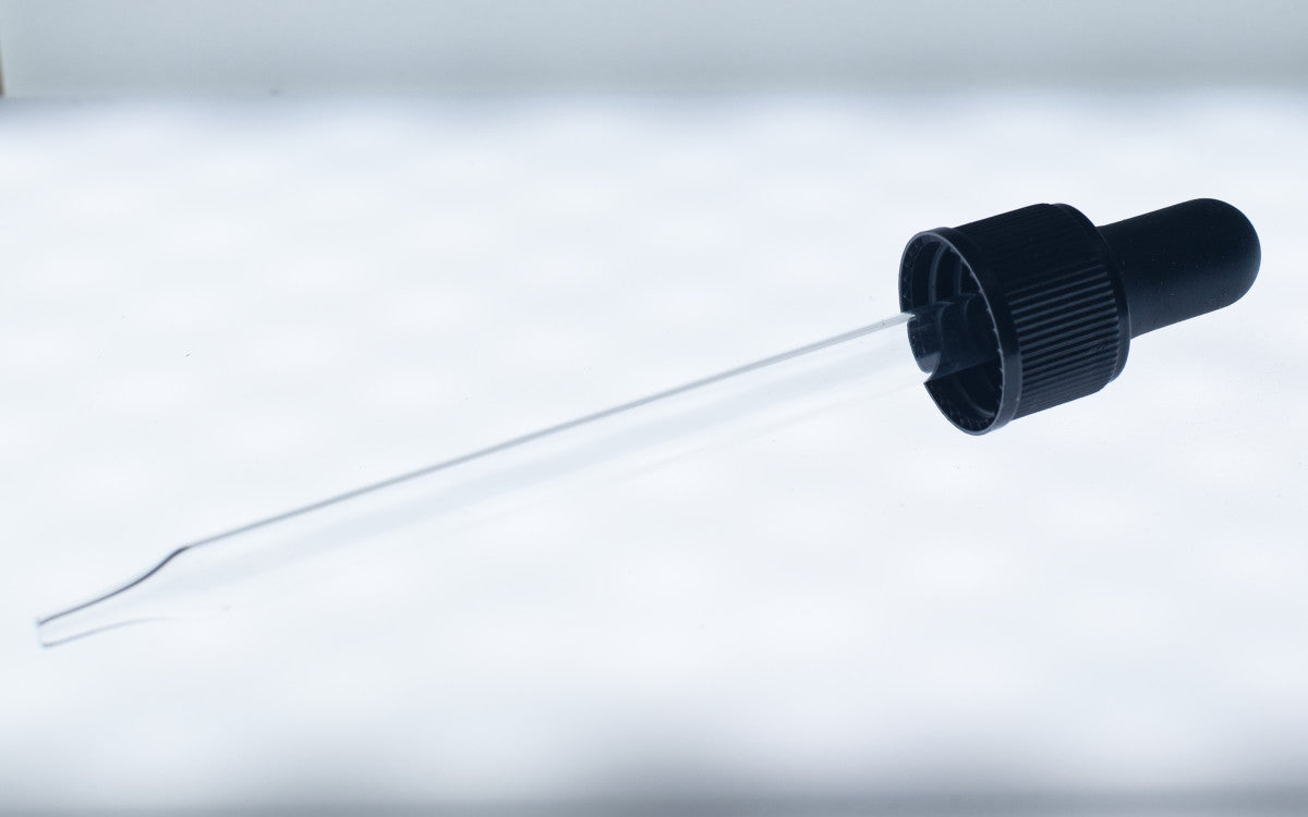 Pipetter til glassflasker (18 mm hals) 100 ml