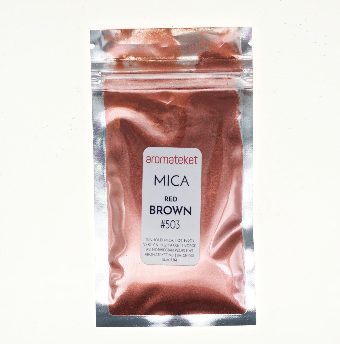 Red Brown mica