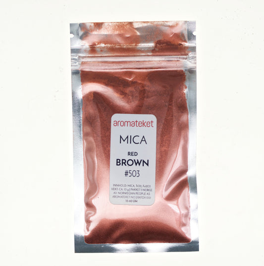 Red Brown mica