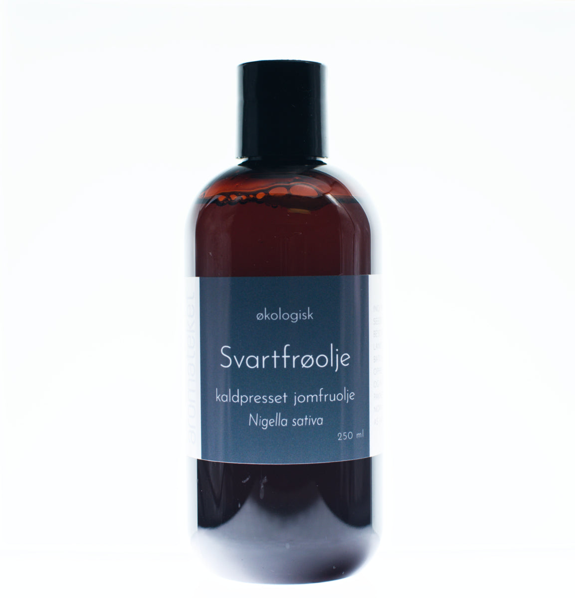 Svartfrøolje (økologisk, kaldpresset jomfruolje)
