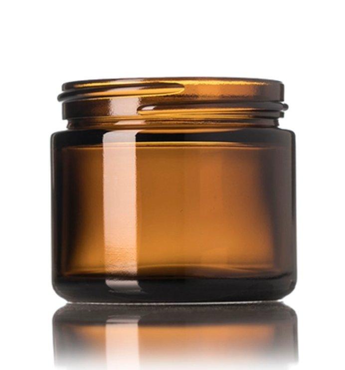 Glasskrukke brun 60 ml (uten 49/400 lokk) - Aromateket
