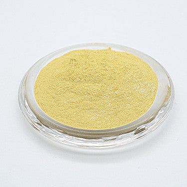 Tinctorial yellow mica