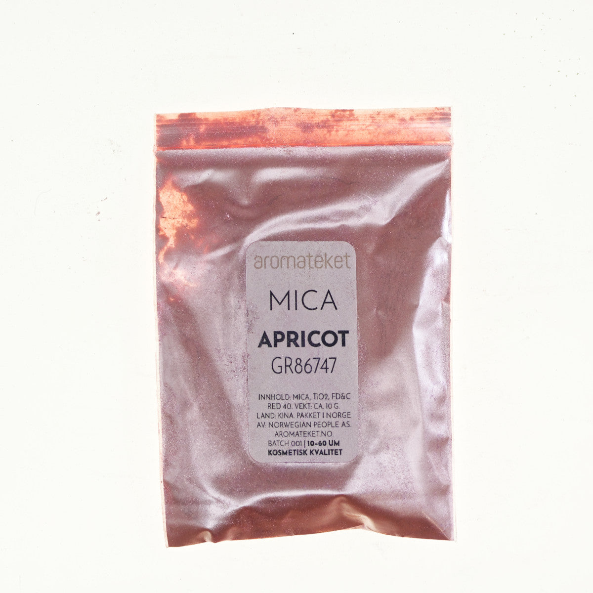 Apricot mica