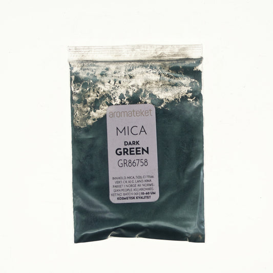 Dark Green mica