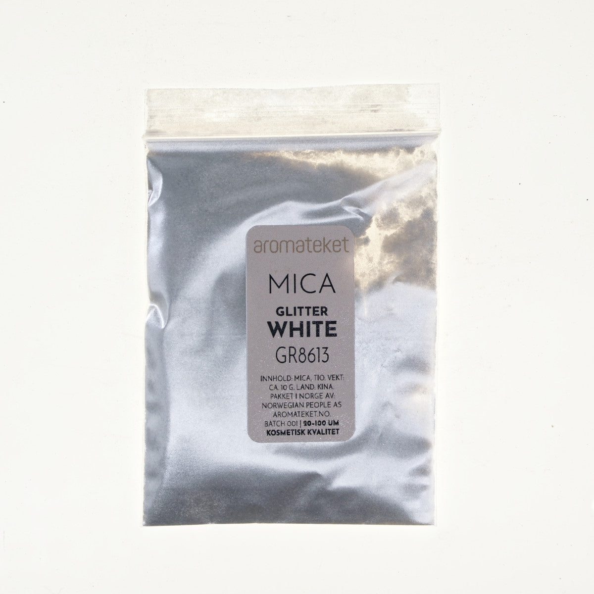 Glitter White mica