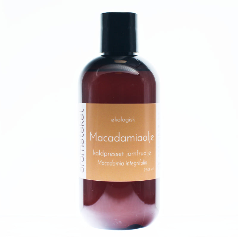 Macadamiaolje (økologisk, kaldpresset jomfruolje)