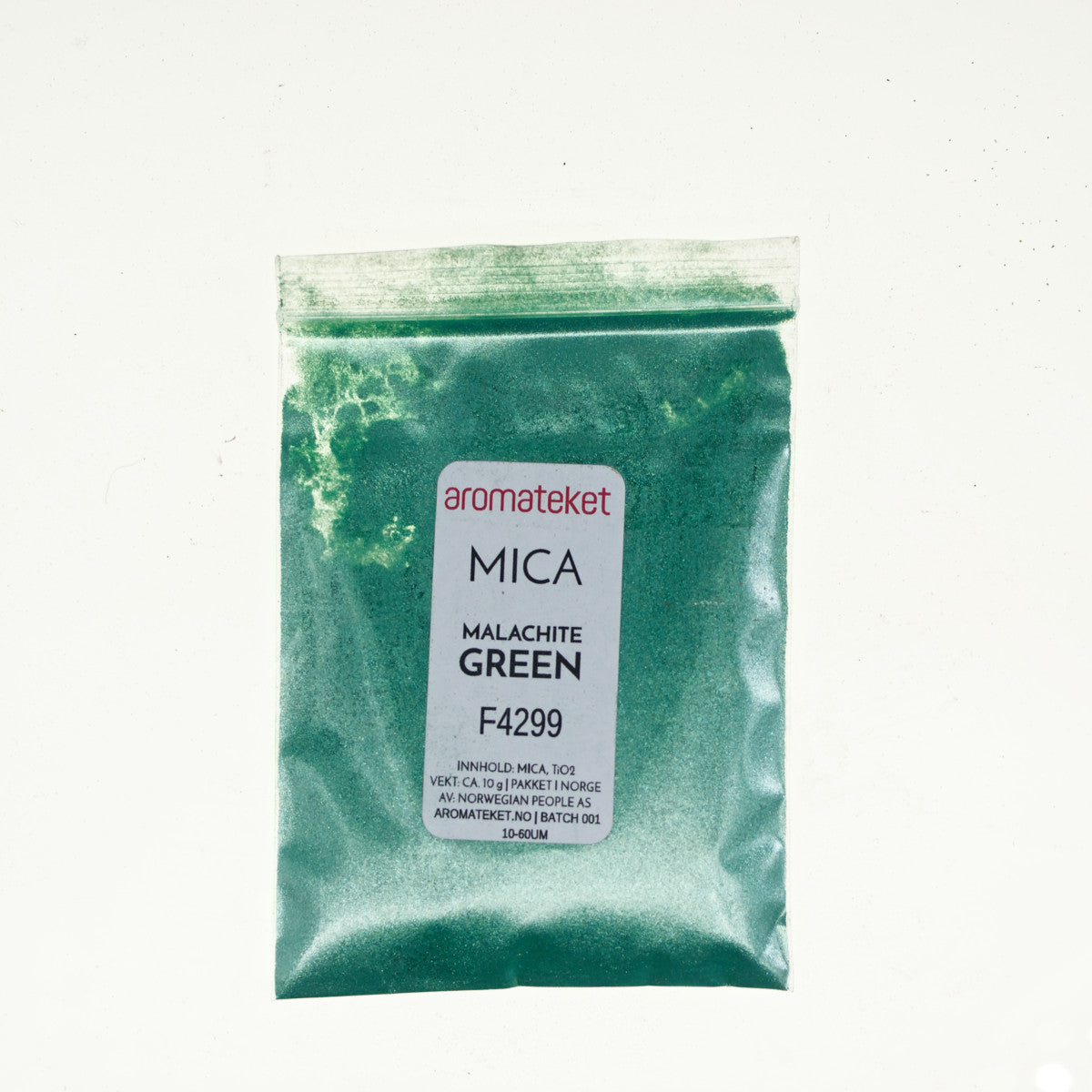 Malachite Green mica