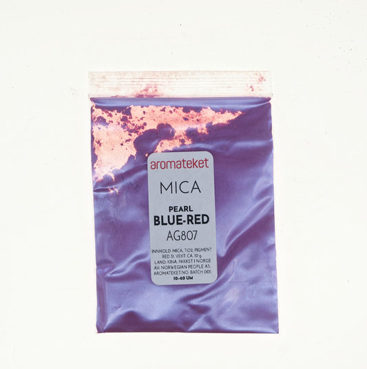 Pearl Blue-Red mica