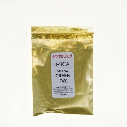 Yellow Green mica