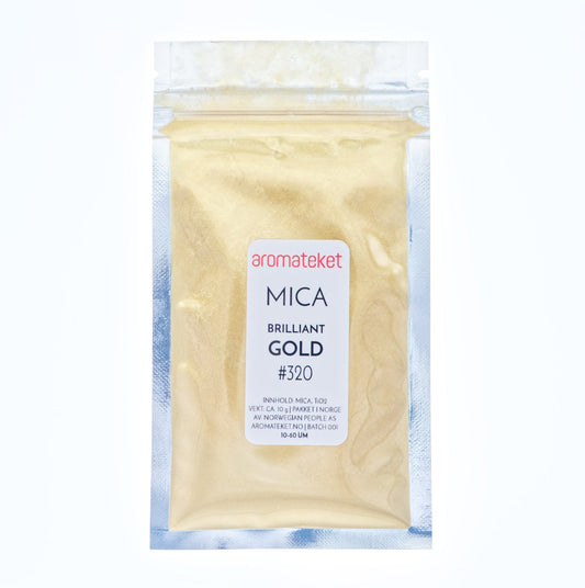 Brilliant Gold #320 mica - Aromateket