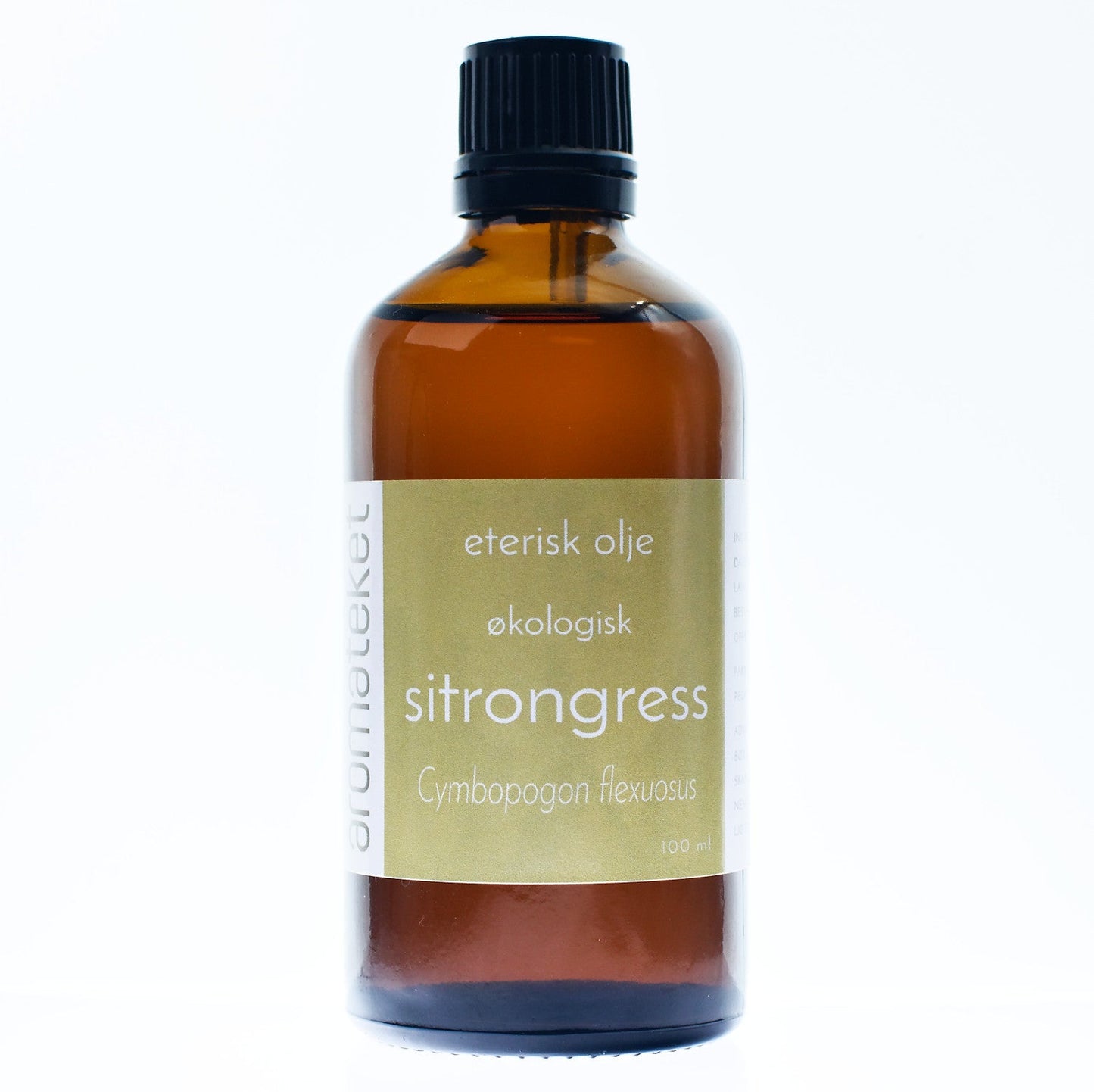 Sitrongress eterisk olje (økologisk) - Aromateket